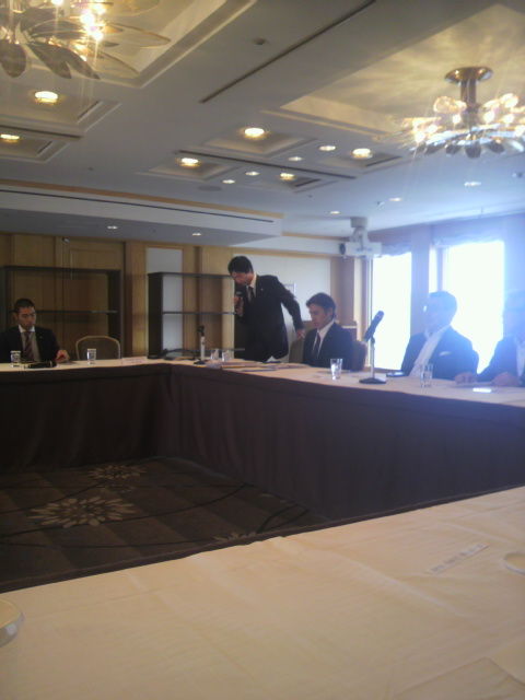 (5)輸出促進メーカー協議会総会・司会