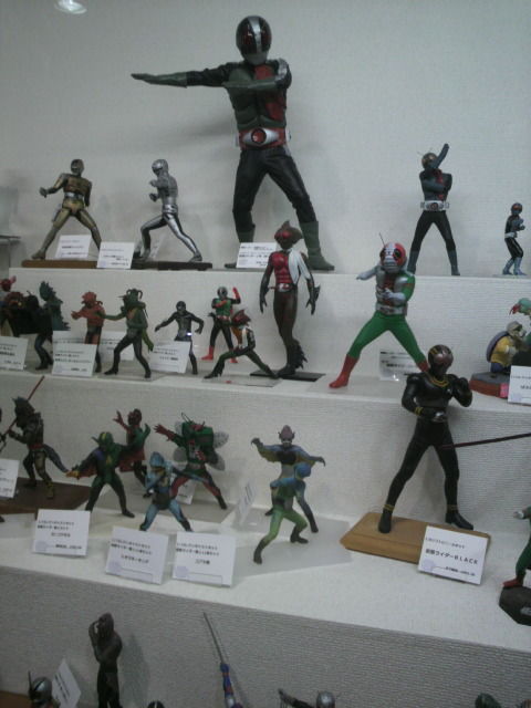 仮面ライダーのフィギュア