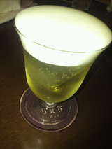 2012.1.15SAKEエスプーマカクテル