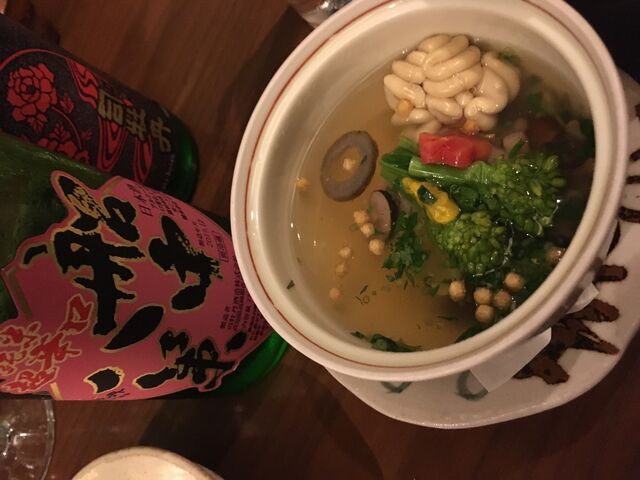 写真8 白子椀と船中しぼりたて