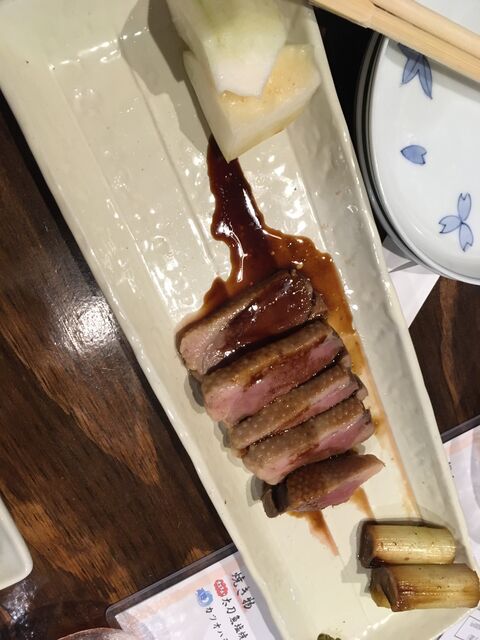 写真10 蕎麦屋の鴨ロース