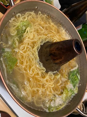 写真23 〆のラーメン