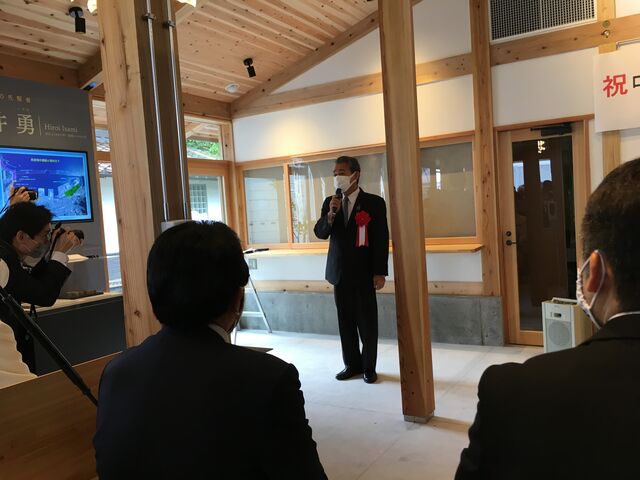 写真20JR四国 半井会長祝辞