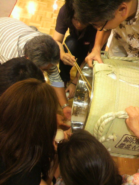 モロミ酒をさらえる2