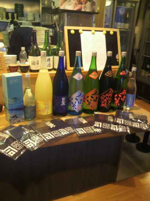 (4)出品酒ズラリ