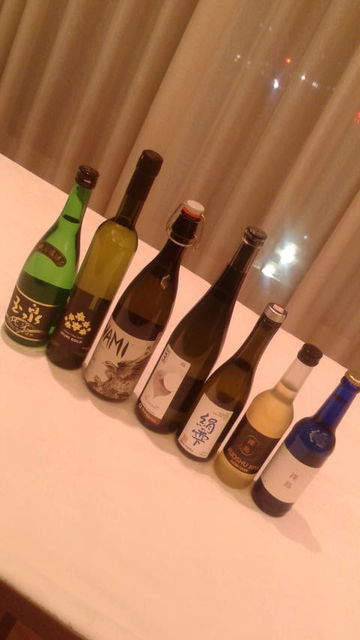 (3)外国産清酒コーナー