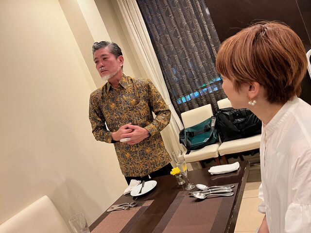 写真4 自己紹介タイム青野さん