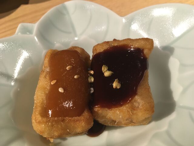 写真9 そば麩田楽