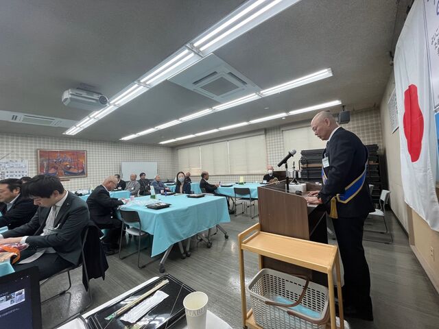 写真6 会長所感