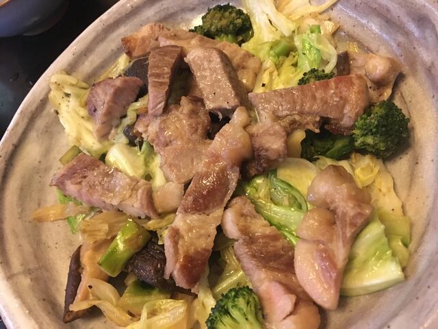 写真11 豚野菜炒め