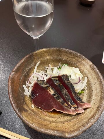 写真7 鰹のタタキと船中八策