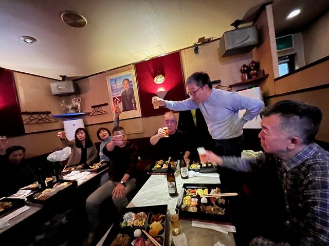 写真3 乾杯