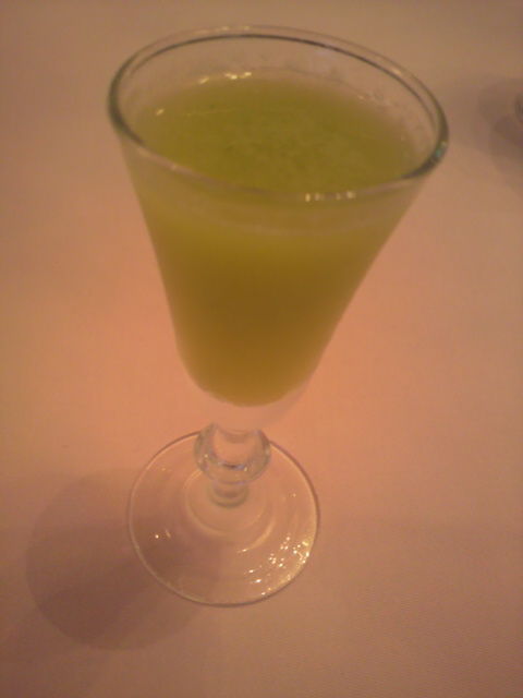 食前のジュース