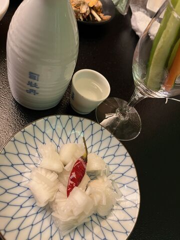 写真9 司牡丹燗酒