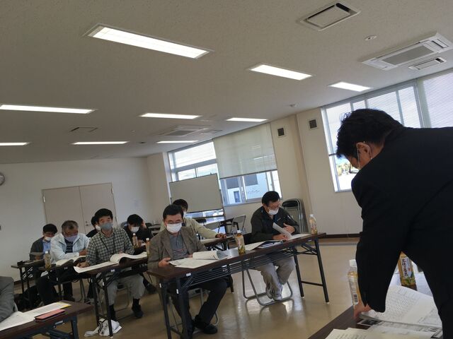 写真6 酒米生産計画会議風景4
