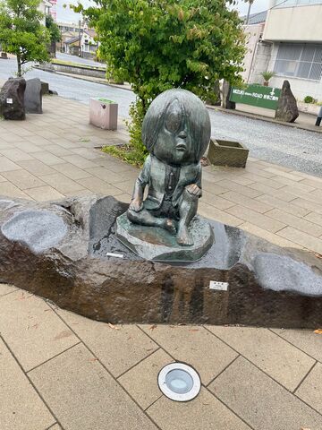 写真16 鬼太郎像