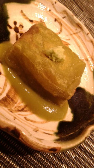 (13)セロリの胡麻豆腐