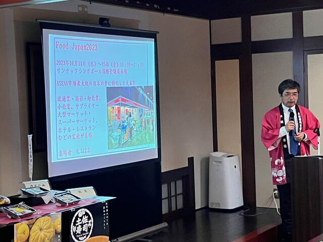 写真13 石川社長のお話