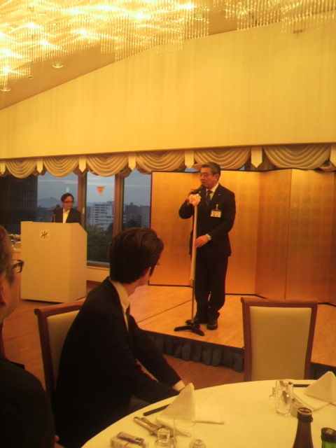 26懇親会・飯田社長ご挨拶