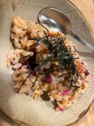 写真17 柴漬けチャーハン