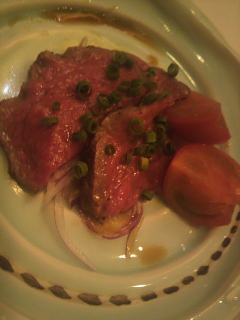 牛肉タタキ