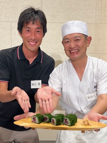 写真45 蜂谷さんと岡田さん