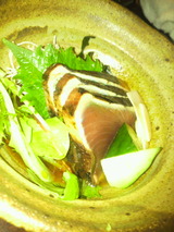 2011.1.13鰹のタタキ