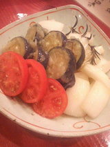 ズッキーニと新玉サラダ