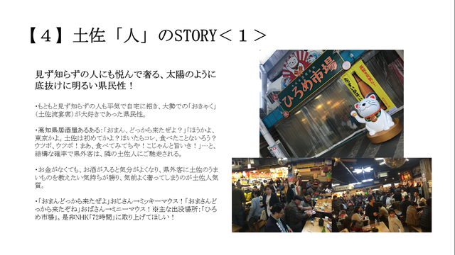 写真9 土佐人のSTORY