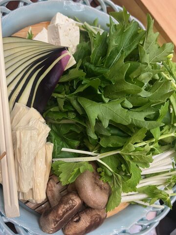 写真24 しゃぶしゃぶの野菜