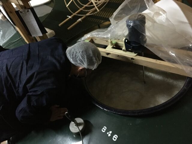 写真10 モロミ発酵室2