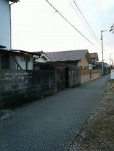 日根野道場跡近辺