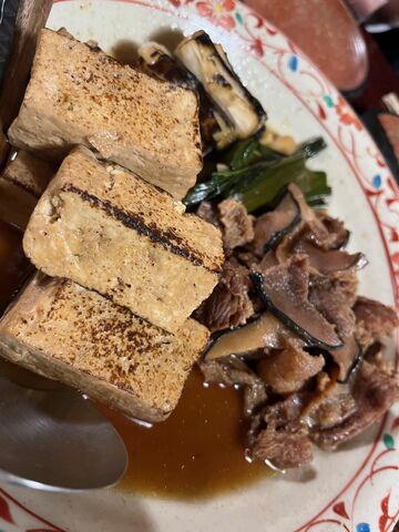 写真15 鯨肉豆腐