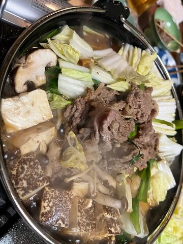 写真12 土佐あかうしのすき焼き