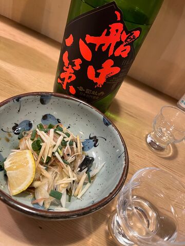 写真6 船中八策と鰹のタタキ