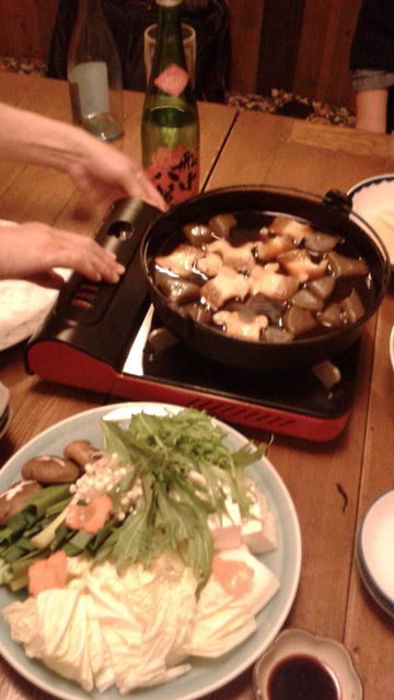 (11)鯨鍋と船中しぼりたて