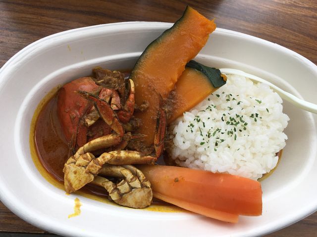 写真17 ツガニカレー