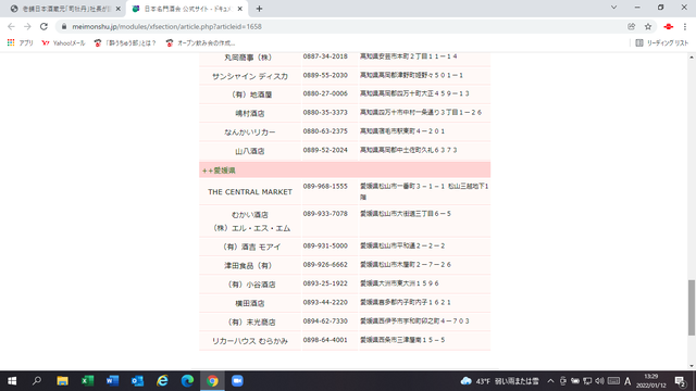 写真8 司牡丹立春が買える店4