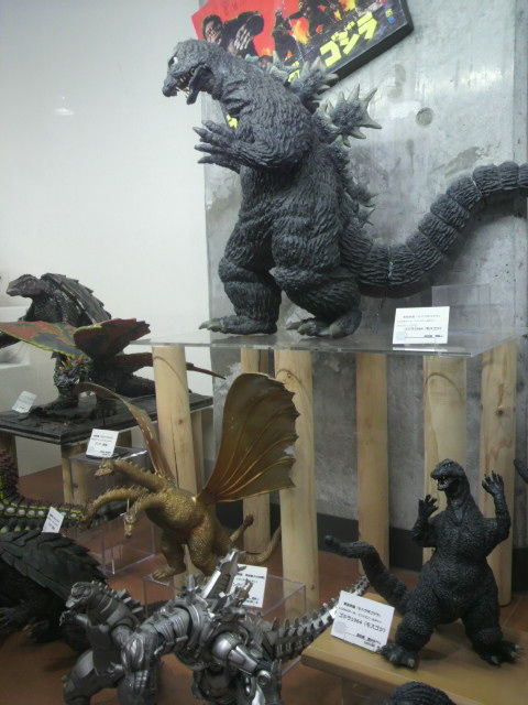 ゴジラのフィギュア