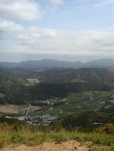 高台から佐川を望む