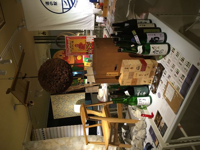 写真5 土佐酒バル展示