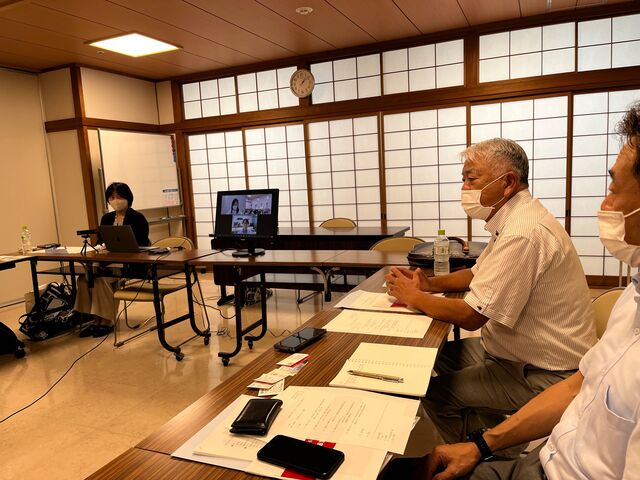 写真6 実行委員会について木村会長