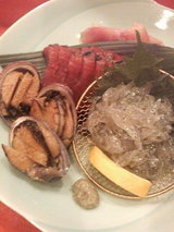 2009.5.2お刺身盛り合わせ