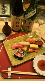 寿司と二酒