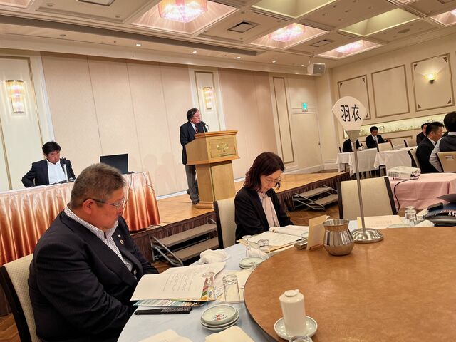 写真8 上原委員長事業計画