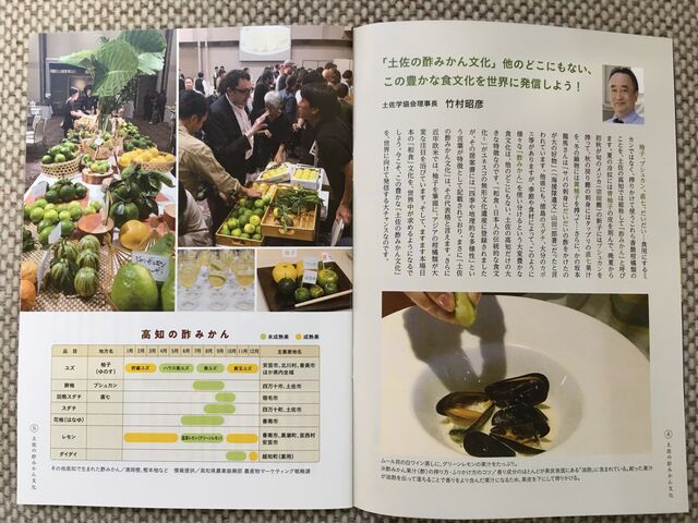 写真9 パンフ酢みかん内容2