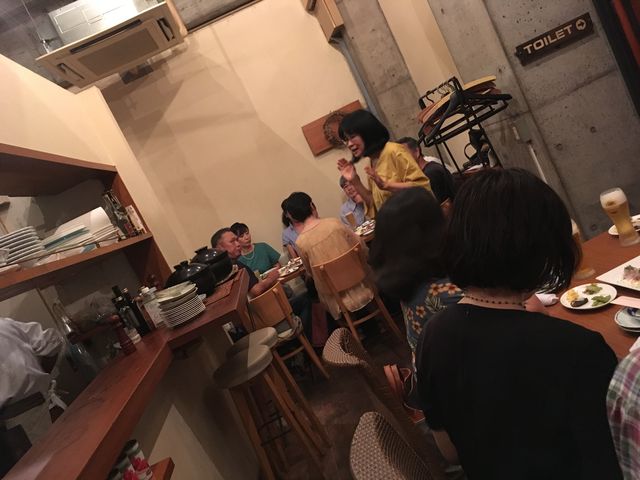 写真17 あらためて乾杯