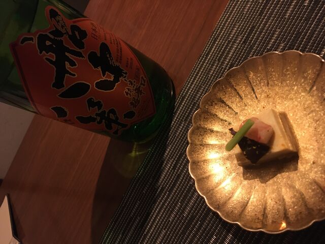 写真8 船中八策ひやおろしと前菜