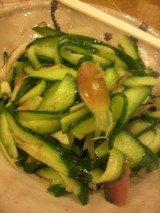 塩イカキュウリもみ