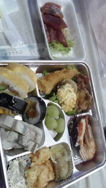 (6)弁当と刺身